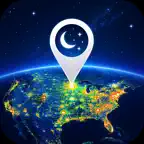 Light Pollution Map - Darkest iOS Icon