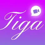 Tiga: Share Video, Chat Icon