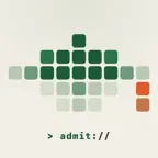 Study Abroad Tracker : ADMIT iOS Icon