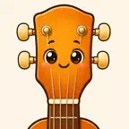 Easy Ukulele Tuner Pitch Meter iOS Icon