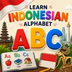 Learn Indonesian Alphabet iOS Icon