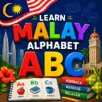 Learn Malay Alphabet iOS Icon
