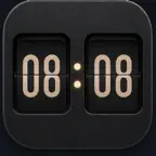 Foldlight - フリップ時計 iOS Icon