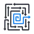 Arrow Puzzle - Escape Maze Out iOS Icon