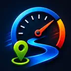 GPS Speedometer: Route Tracker iOS Icon