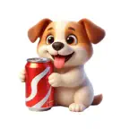 Puppy Cola Stickers iOS Icon