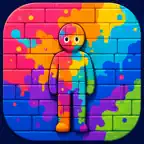 Paint & Vanish: Hide & Seek iOS Icon