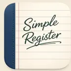 Simple Register icon