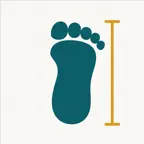 Foot Size Check iOS Icon