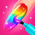 Girls Nail Salon: Kid Spa Game iOS Icon