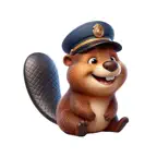 Beaver Captain Stickers iOS Icon