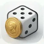 Coin & Dice:  Flip & Roll iOS Icon