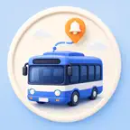 Arrival Alarm: Stop Reminder iOS Icon