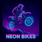 Neon Bikes iOS Icon