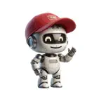 Ballcap Robot Stickers iOS Icon
