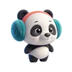 Earmuff Panda Stickers iOS Icon
