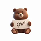 Ow Bear Stickers iOS Icon