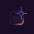 Notas: AI Notes & Voice Memo iOS Icon