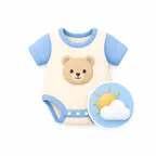 Baby Outfit AI iOS Icon