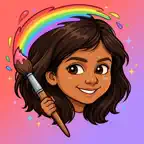 Aya's Drawing – Art to Life iOS Icon