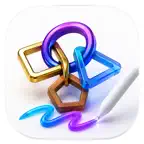 AeroDraw: AR Finger Paint iOS Icon