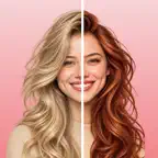Hair Color Changer - Filter AI iOS Icon