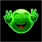 neon green emojis iOS Icon