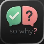 So Why? Habit & Quit Tracker iOS Icon