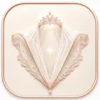 AI Bridal Veil Designer Pro iOS Icon