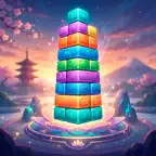 Torre Zen: Block Stack Tower iOS Icon