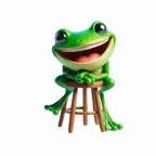 Barstool Frog Stickers iOS Icon