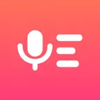 Voice to Text - AI Transcribe iOS Icon
