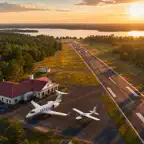 Milledgeville MLJ Airport iOS Icon
