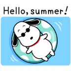 Vacation Snoopy Stickers Icon