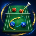 羽球轮转大师 Badminton Rotation iOS Icon