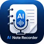 AI Note Recorder iOS Icon