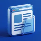 MHT Reader · Document Viewer iOS Icon