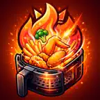 Crispio: Air Fryer Recipes iOS Icon