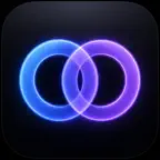 Dual Camera Reaction Recorder iOS Icon