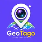 GeoTago: GPS Timestamp Camera iOS Icon