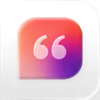 Bubbly: Quote Card Maker icon