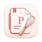 パティレコ - 洋菓子レシピ・栄養成分表示ラベル作成 icon