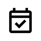Medication Check Calendar iOS Icon