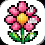 Cozy Pixels: Color by Number iOS Icon