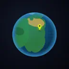 LandGuessr: Satellite Game iOS Icon