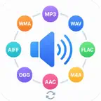 Audio Converter: MP3, WAV, M4A iOS Icon