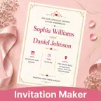 Invitation Maker, Card Design iOS Icon