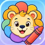 Color It! Kids Coloring Book iOS Icon