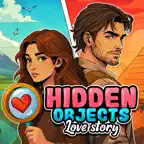 Hidden Objects - Love Story iOS Icon