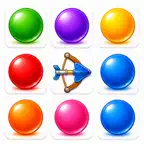 Color Arrow Pop: Logic Puzzle iOS Icon